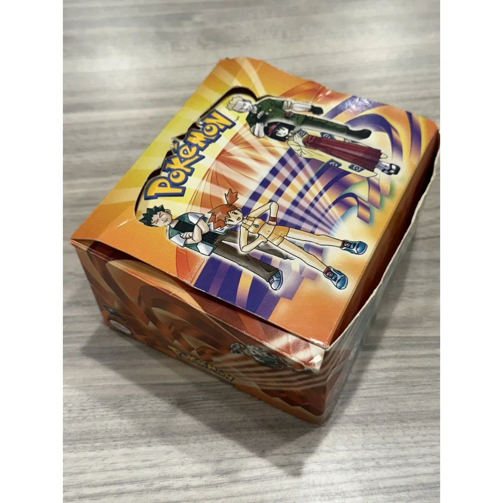 Pokémon Gym Heroes 2000 EMPTY Booster Box Wizards of‎ the Coast Display